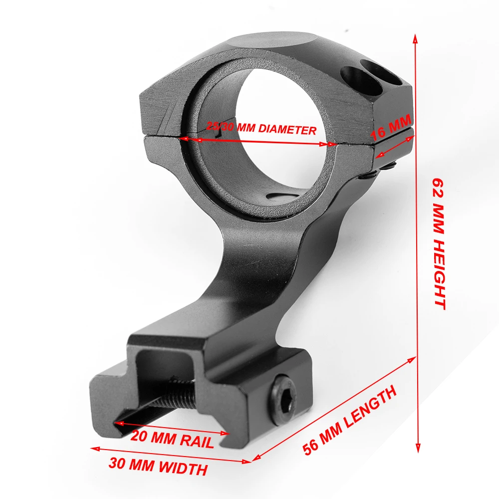 P серия Riflescope крепление 1 дюймов трубка Реверсивный для Vortex, Nikon, Leupold тактическое смещение Пикатинни прицел кольца