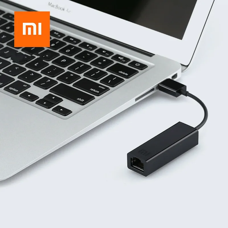 Оригинальный Xiaomi USB внешний быстрый Ethernet карта RJ45 Mi USB2.0 к кабель LAN адаптер 10/100