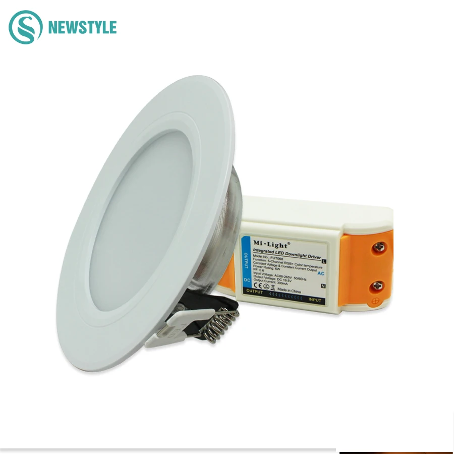 10 шт. 6 Вт 12 2.4 г milight Беспроводной dimmable Подпушка свет Смарт RGBW rgbww затемнение