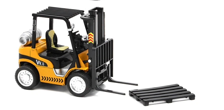 Вилочный погрузчик пластиковые вилки склад версия фургона со звуком и светом