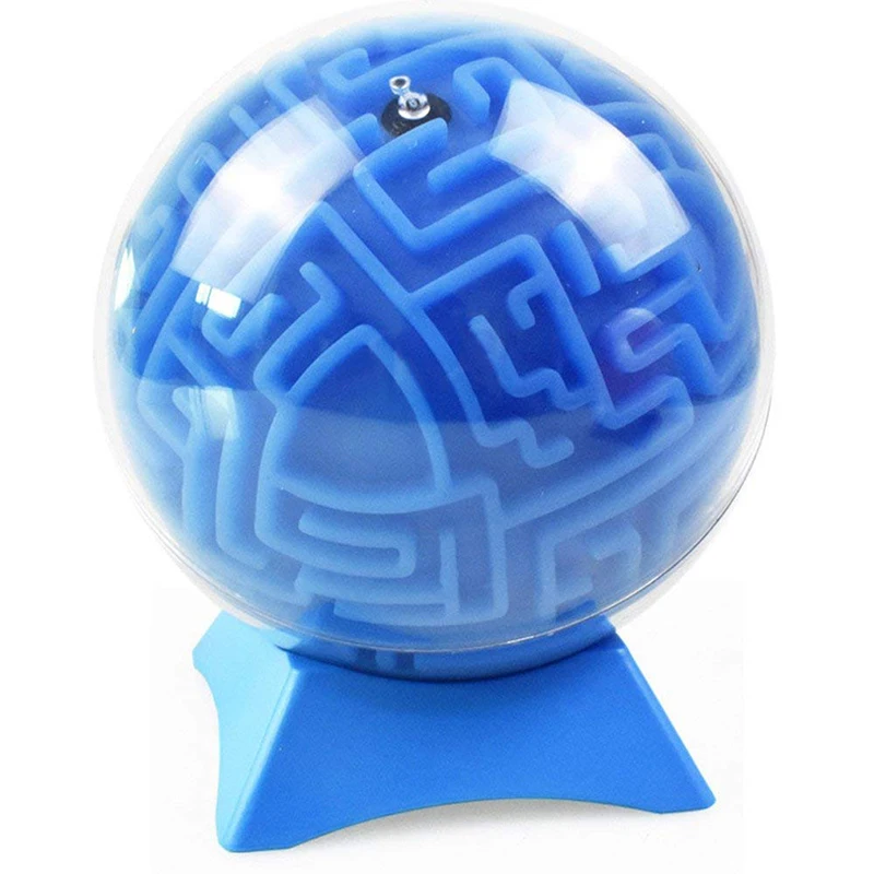 1 шт Новый подставка игрушки для детей металлические головоломки 3D лабиринт мяч