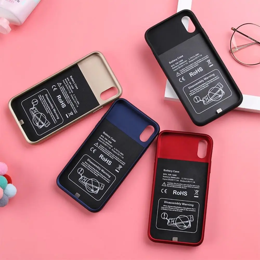 3600 мАч для iphone X чехол батареи Смарт Беспроводная зарядка функция батарея