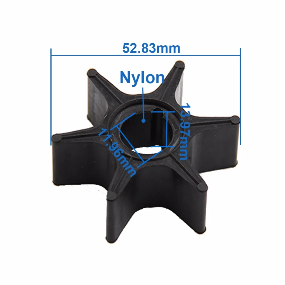 Карбоновые лодочные подвесные двигатели крыльчатка водяного насоса для YAMAHA 68T