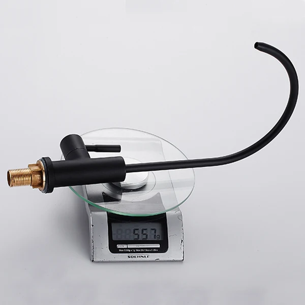 Azeta бесплатная доставка кухонный кран черный латунный Смеситель для кухни 360