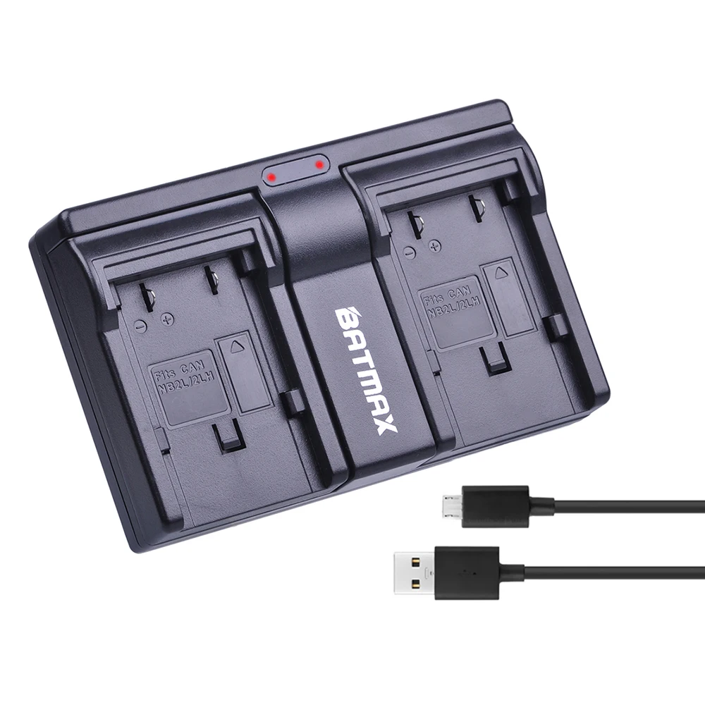 NB 2L NB2L 2LH двойное зарядное устройство USB для Canon EOS 400D S80 S70 S50 S60 350D G7|Зарядные