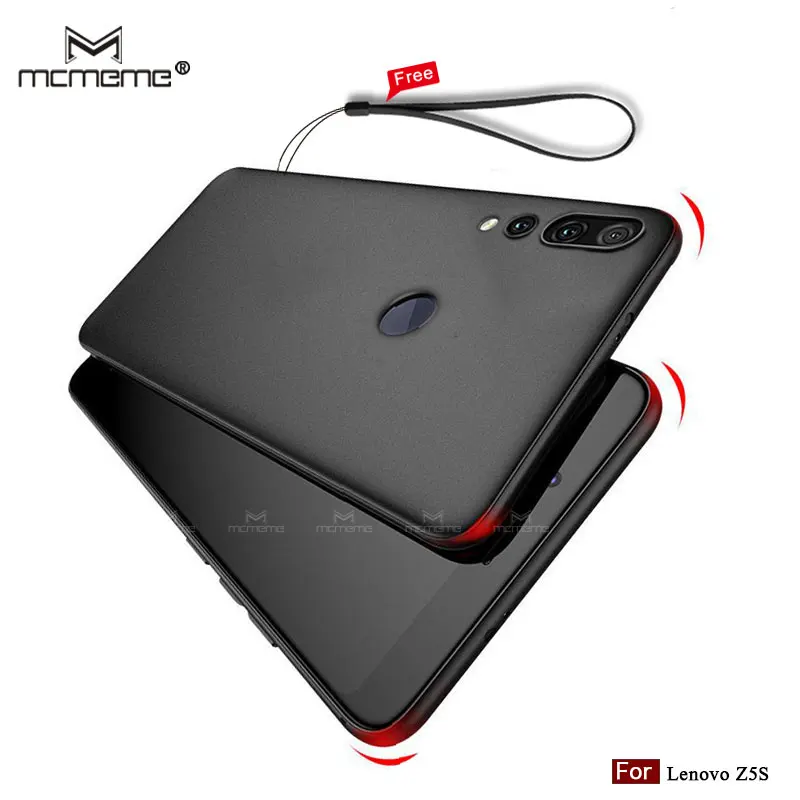 Чехол для Lenovo Z5S Z5 S CoverSoft матовый Силиконовый из ТПУ бампер противоударный