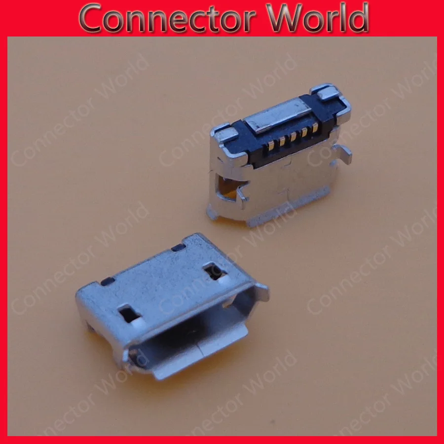 50 шт./лот Micro USB зарядка данных Разъем питания Порт зарядное устройство разъем для