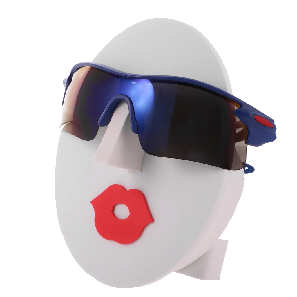 Новинка женские солнцезащитные очки для лица белого и красного цвета держатель