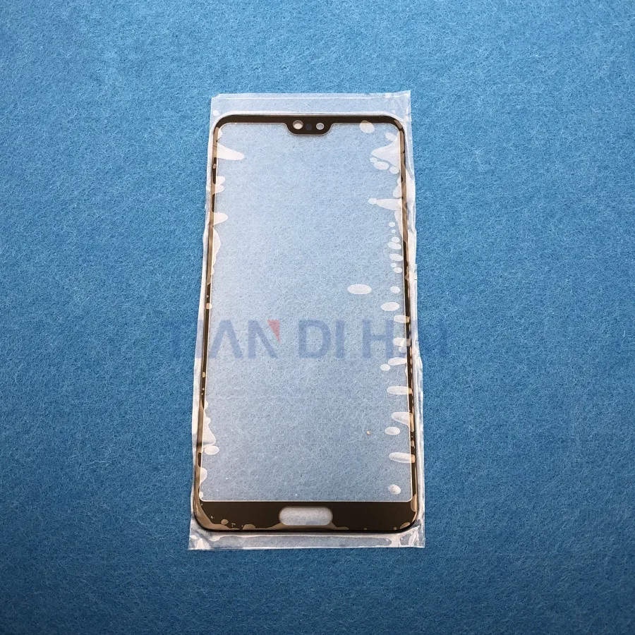 P20Pro lcd Сенсорная панель экрана для huawei P20 Pro P20 Передняя стеклянная внешняя линза+ B-7000 клеевые инструменты