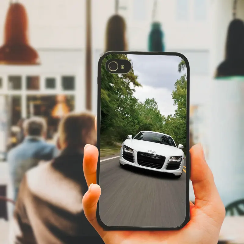 Audi R8 Прохладный держатель сотового телефона автомобиля твердый корпус для
