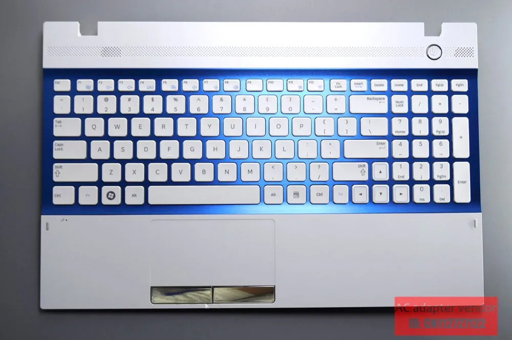 Клавиатура для ноутбука samsung NP300V5A с корпусом c