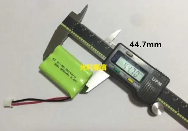 НОВЫЙ NI-MH 3,6 В AAA 800MA nimh аккумуляторная батарея 3,6 В AAA800 мАч 3,6 В 800 мАч аккумуляторы для беспроводных телефонов с вилкой 2,54 (art.: 3920d19892535) - 3920d19892535