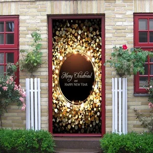 Door Stickers Прямая поставка 3D английские буквы наклейка на дверь для гостиной спальни DIY ПВХ самоклеющиеся обои водонепроницаемый Фреска Наклейка - Цвет: Door Stickers