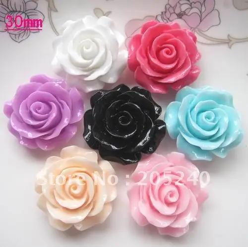 Множество стилей 20pcs цветы из полимера розы для украшения брошей и сережек diy|for