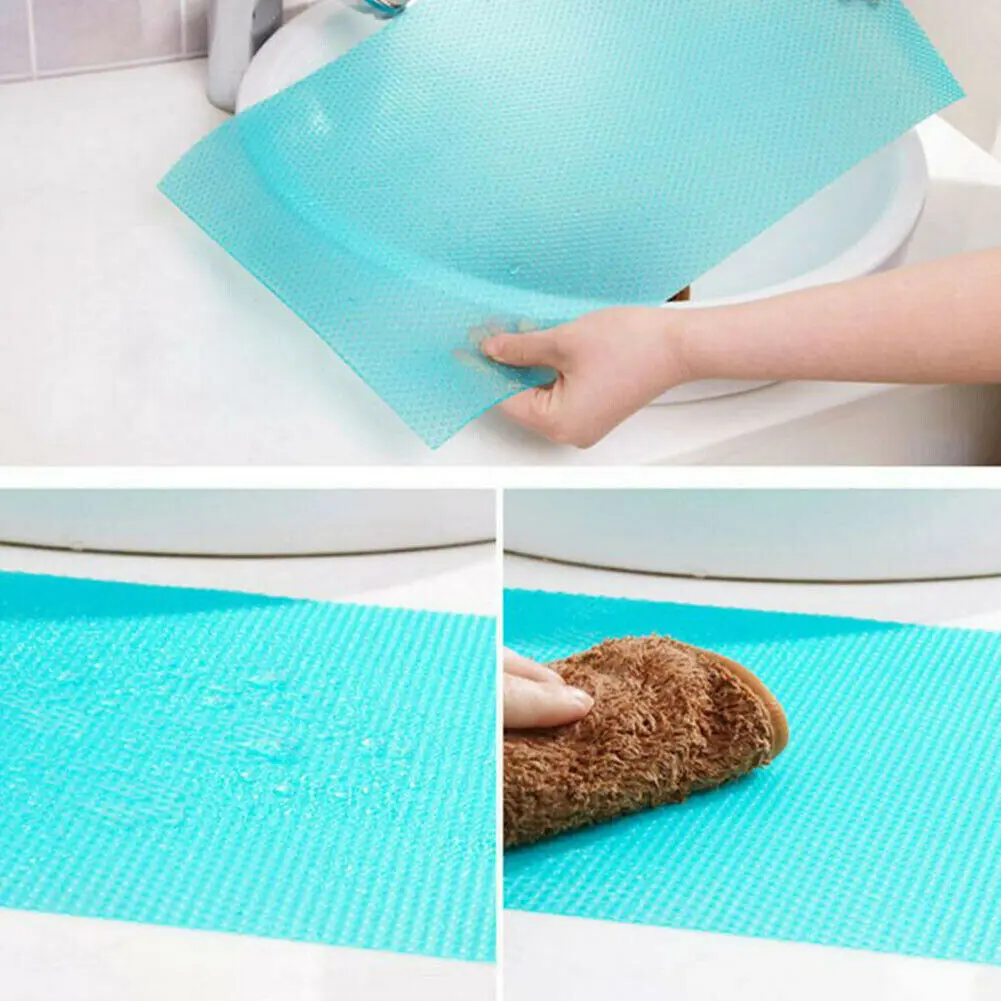 4 шт. антибактериальный коврик для шкафа с защитой от жира и мороза|Накладки на
