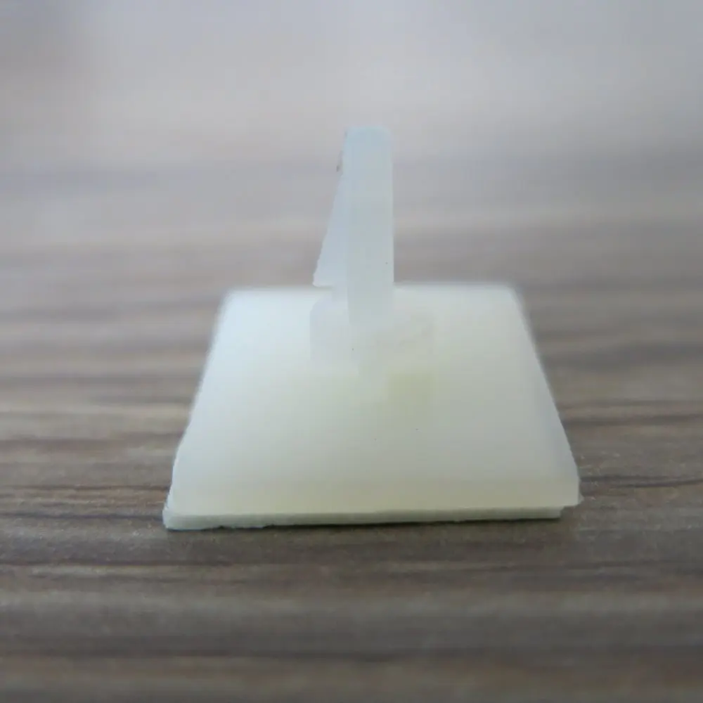50 шт. самоклеящиеся нейлоновые пластиковые зажимы 4 мм|plastic nylon spacers|plastic spacerstick on |