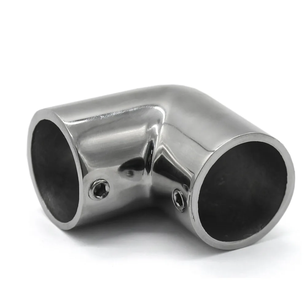 

4pcs Stainless steel Hand Rail Fitting 90 degree elbow 1 "25mm tube