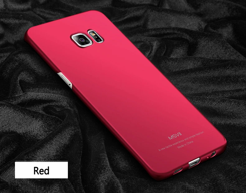 Для samsung Galaxy S6 Edge чехол MSVII палец кольцо тонкий чехол для samsung S6 S 6 жесткая задняя крышка из ПК чехол для Galaxy S6 Edge
