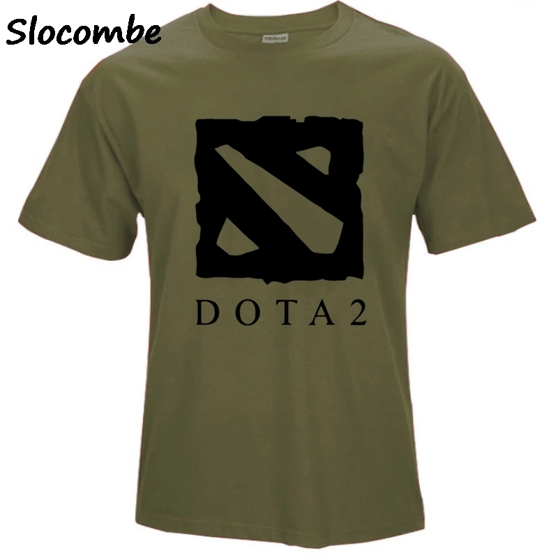 Топы корректирующие футболки Мужская футболка Повседневная рубашка/Dota 2 для