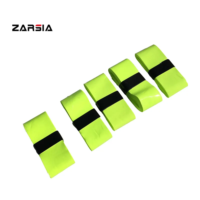 

10 pcs Neon Green 0.60mm tennis grip, Tacky tennis overgrip ,badminton racket overgrip