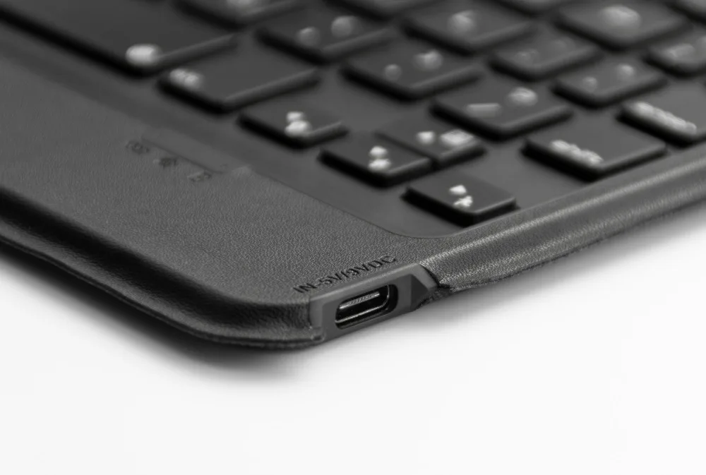 Беспроводной Bluetooth клавиатура кожаный чехол для iPad mini 4 5 7 цветов подсветка держатель чехол