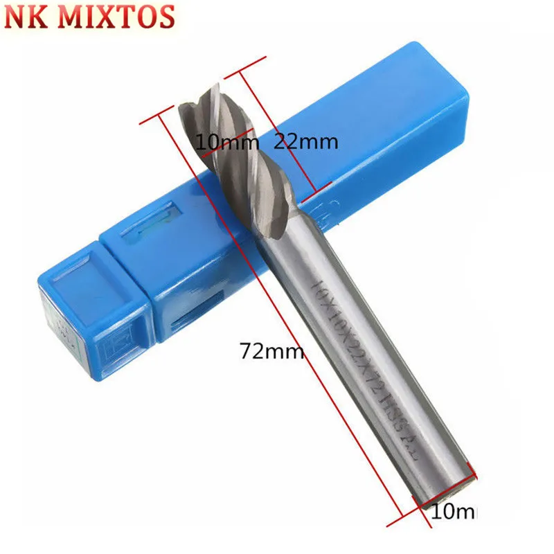 NK MIXTOS 1 шт. 4 флейты Концевая фреза фрезерный станок с прямым хвостовиком