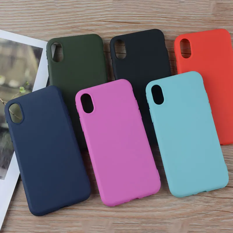 Матовый чехол AIORIA для iPhone X 5 8 дюйма Силиконовый ТПУ материал без пальцев толщина 1