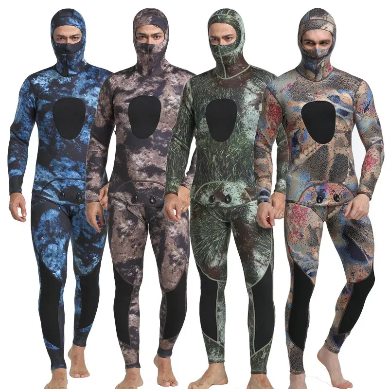 

Diving suit neoprene 3mm men pesca diving spearfishing wetsuit surf snorkel swimsuit Split Suits combinaison surf wetsuit