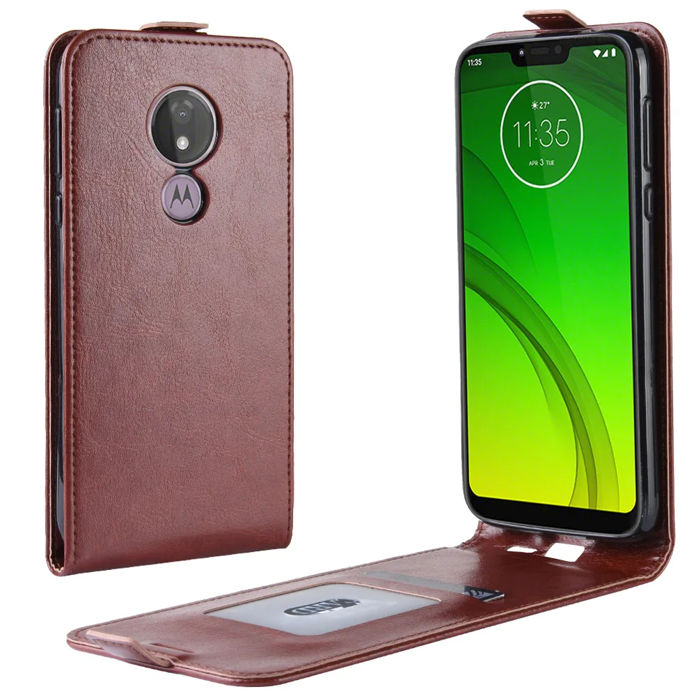 Чехол для телефона для Motorola G7 power Европейская версия США откидная Обложка на заднюю панель из искусственной кожи чехол для Moto G7 power кошелек телефон Coque Funda