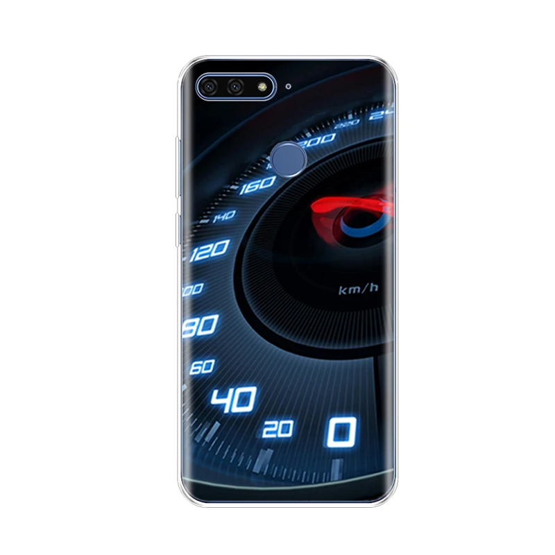 Силиконовый чехол для huawei Y6 Prime 2018 с рисунком супер кота мягкий ТПУ задняя крышка