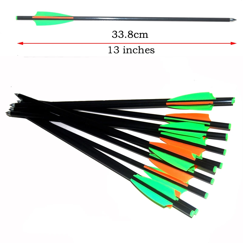 24 шт. 13 &quotарбалет болты стекловолокна стрелы с фиксированными наконечниками