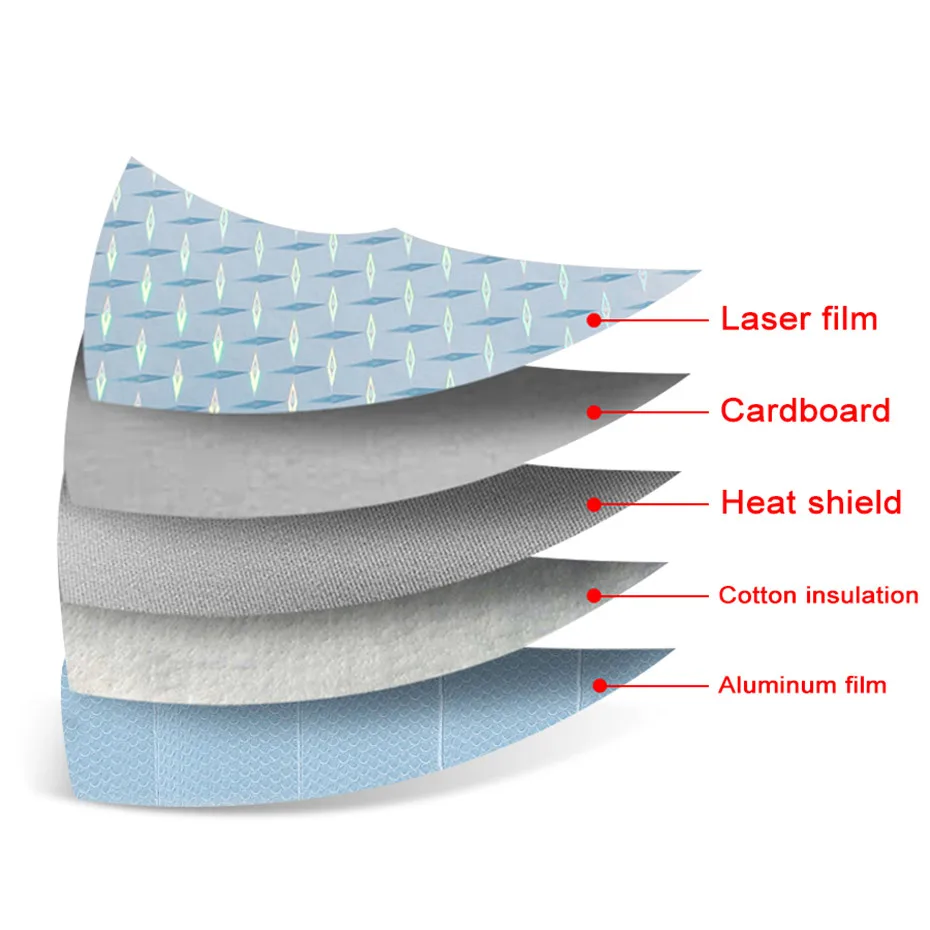 

Laser Car Sunshade Windshield Visor Cover Front Rear Window UV Protection Shield Film Reflective Folding portableCar Styling