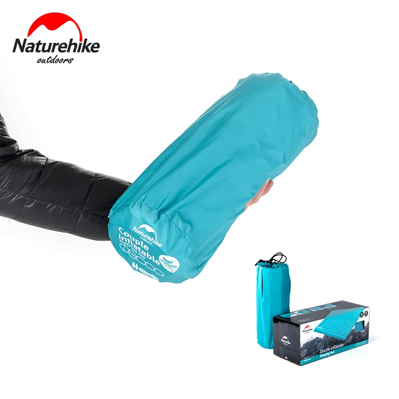 NatureHike надувной матрас для 2 ~ 3 человек 200x120/140x9 5 см большой Размеры Портативный Air