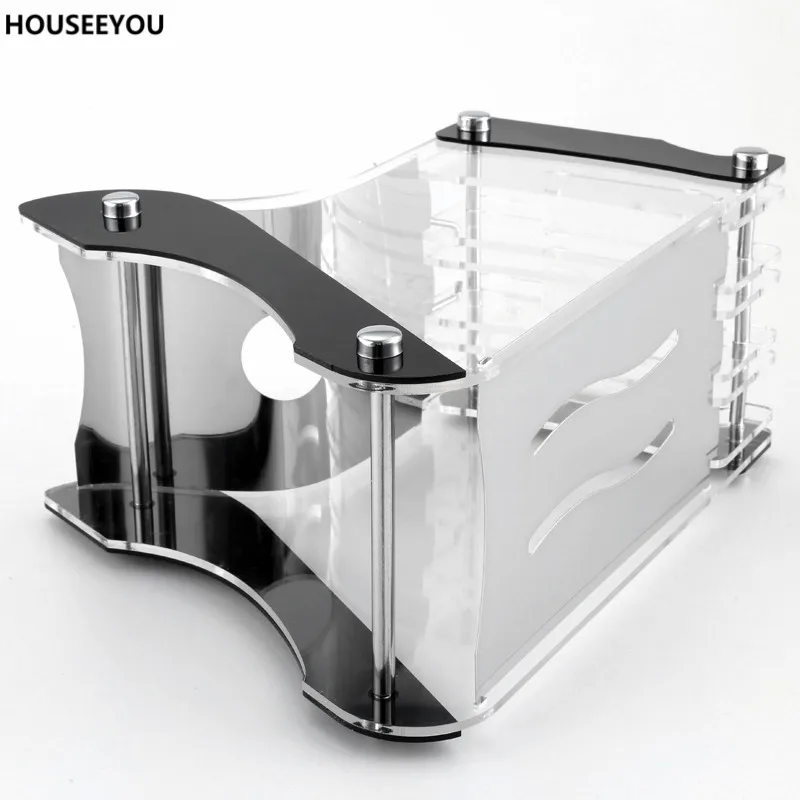 Акриловый многофункциональный держатель ножей легкий блок для кухонных полка