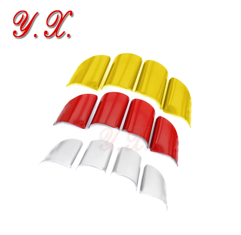 Стайлинг автомобиля рулевое колесо из нержавеющей стали хромированный интерьер