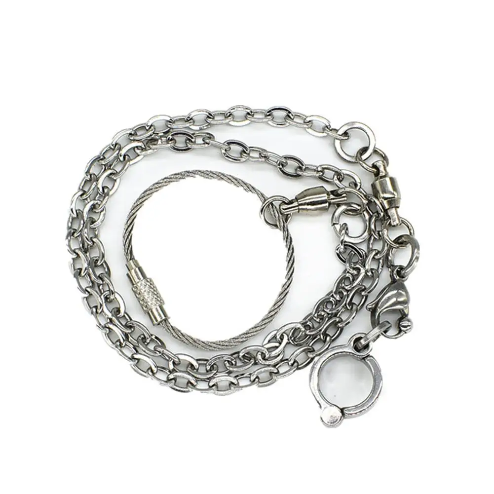 Кольцо на щиколотку из нержавеющей стали браслет ногу с птицами попугаями для