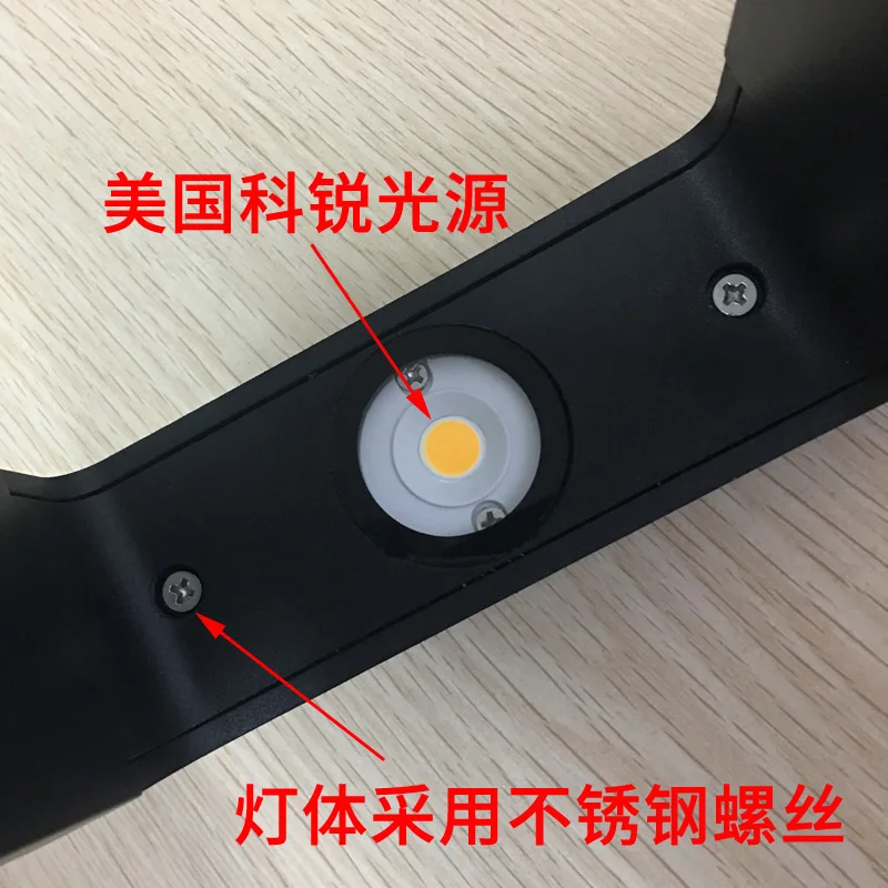 1 шт. Алюминиевая СВЕТОДИОДНАЯ Лампа для газона стеклянный фонарь садовый