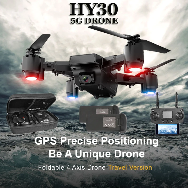 FPV Дрон gps 1080P камера HD wifi низкая мощность возврат живое видео следование за мной складной селфи Квадрокоптер с камерой VS sg906 Zino