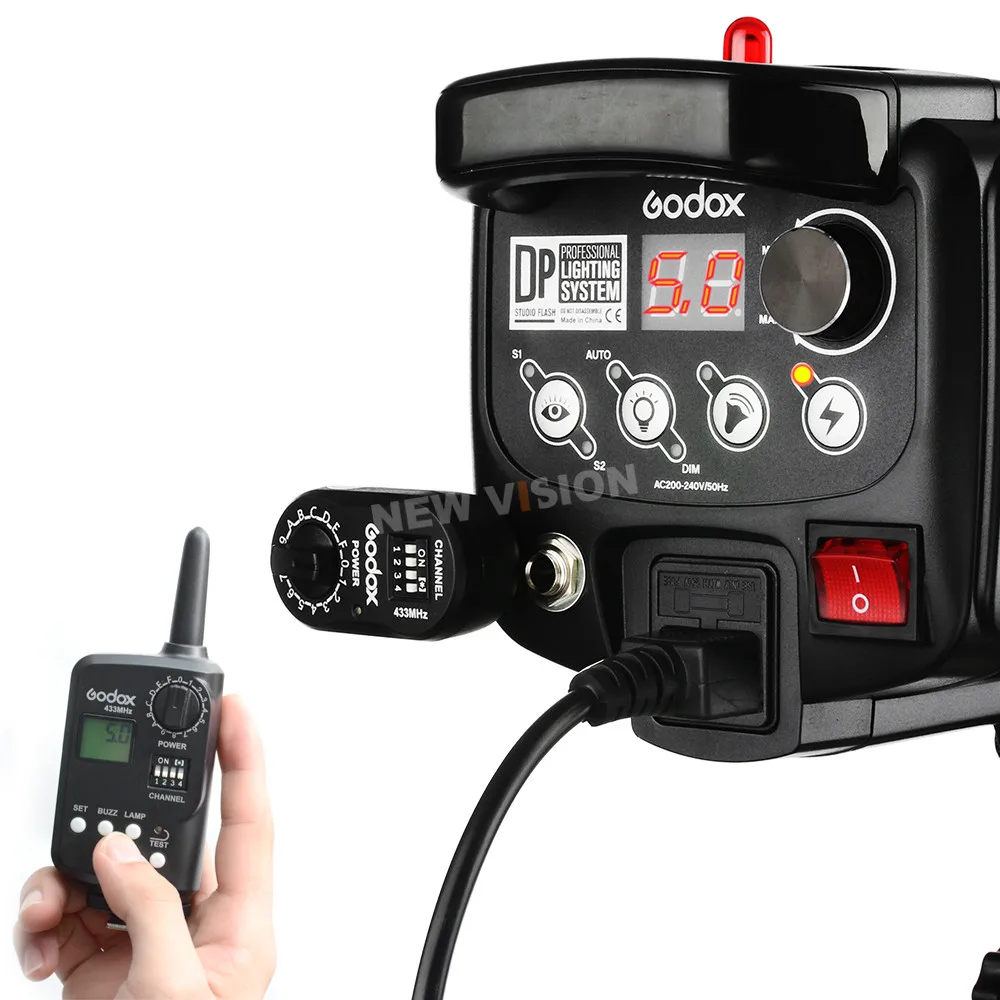 Godox DP400 400WS профессиональная студийная стробоскопическая вспышка|light smd|light clubflash