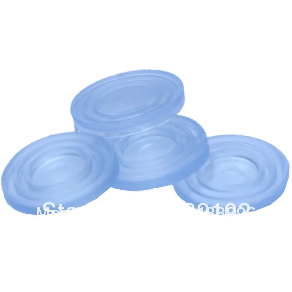 4pcs Non-slip Soft Grip Pads Glass Table Rubber Feet Buffer Cushion Mat Hold Diameter 25mm X Height 3mm |