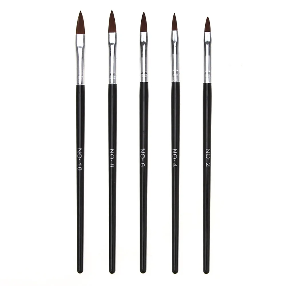 5 шт. набор кистей для маникюра и педикюра|drawing brush set|acrylic uvdrawing |
