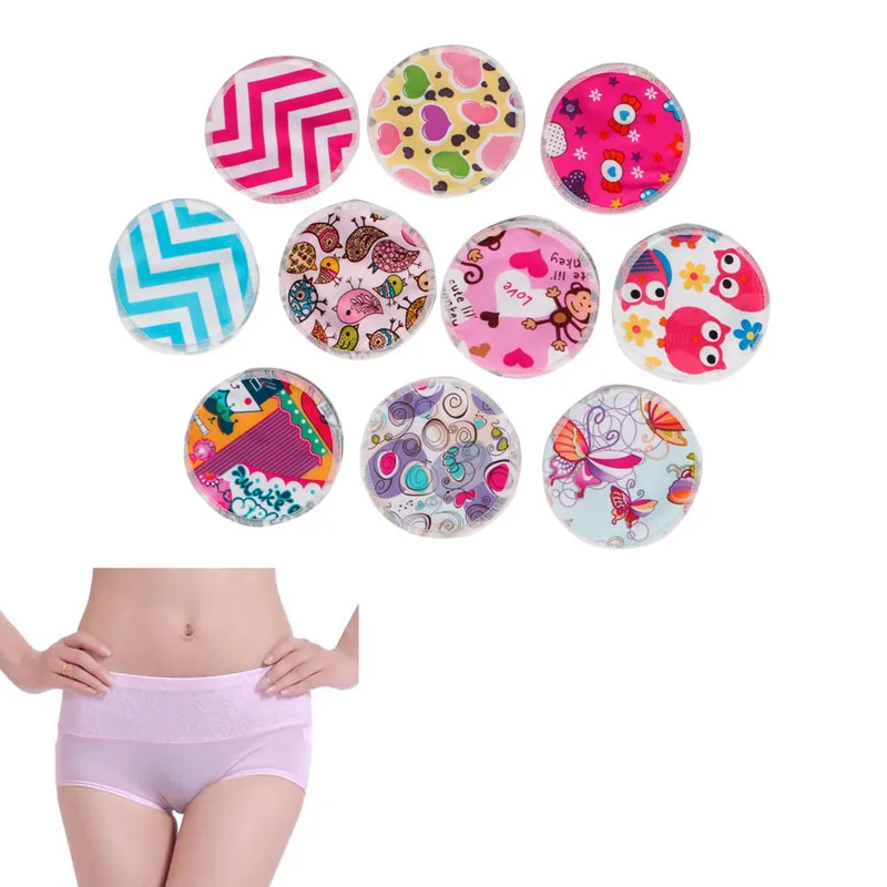 Бамбуковое волокно стирающаяся подкладка для грудного вскармливания случайный