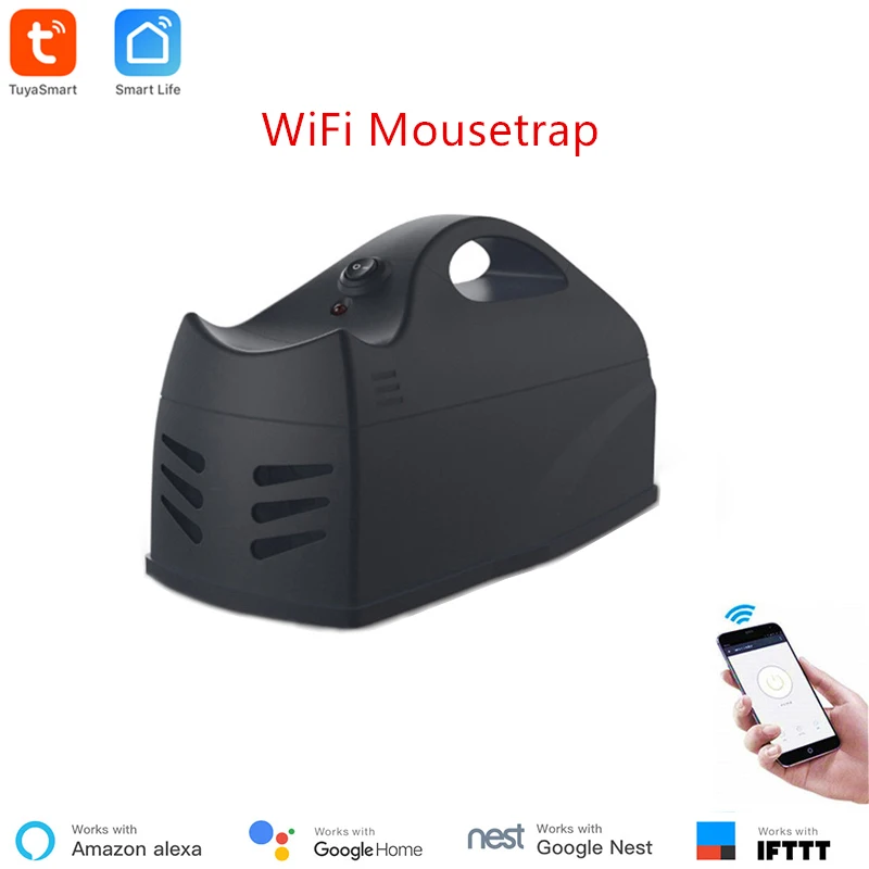 Tuya умная Wi Fi мышь ловушка пульт дистанционного управления смарт Alexa Google