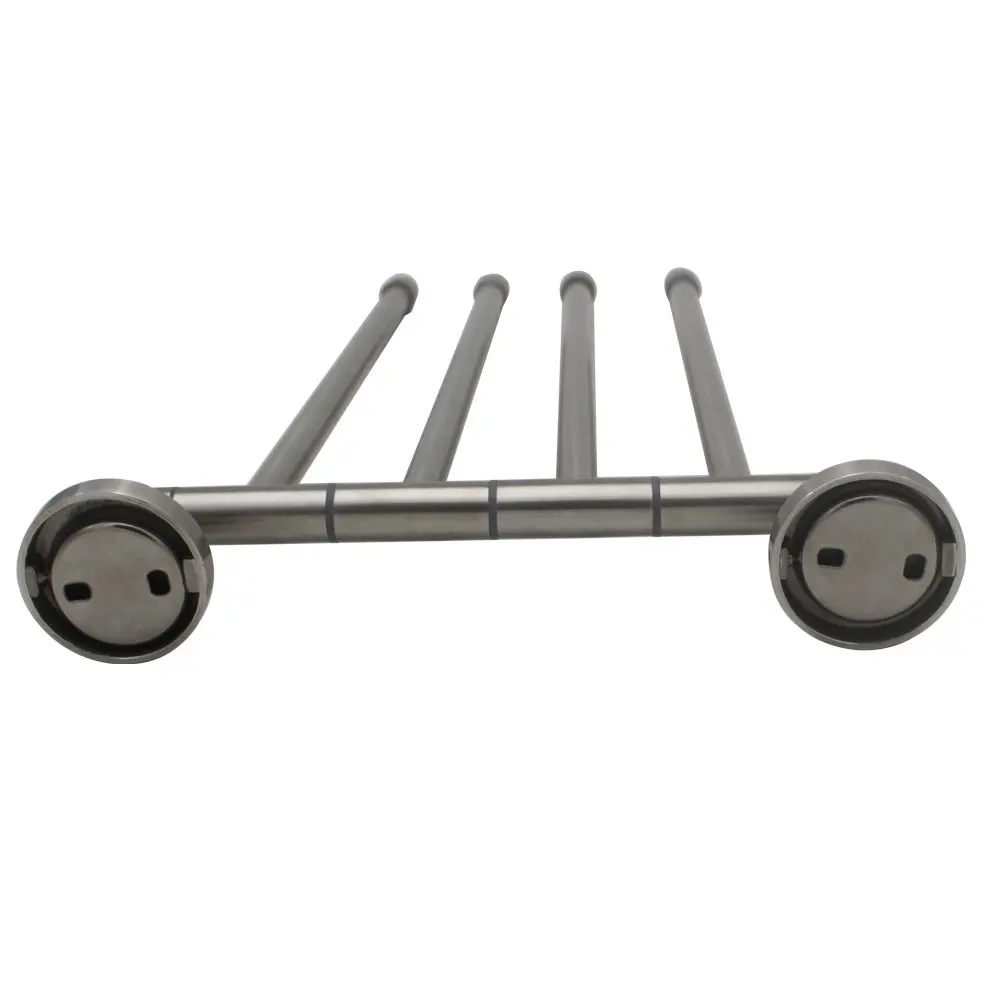 Поворотный держатель для полотенец настенный с 4 рукоятками вращающийся из