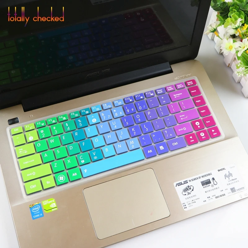 Защитная крышка для 14-дюймовой клавиатуры ноутбука ASUS X441s X441n X441U X441UA X441UB X441BA X441Na