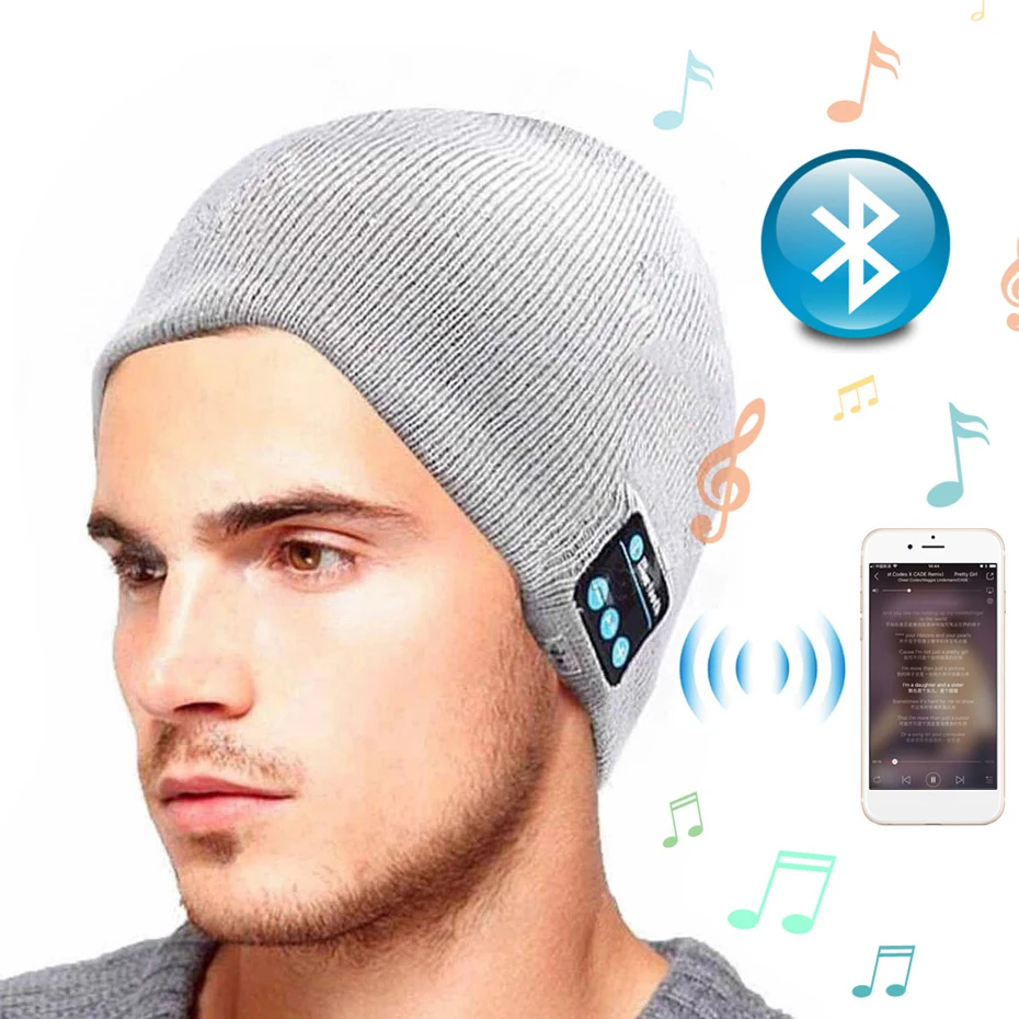 Bluetooth наушники зимняя шапка теплая шапочка музыкальная шапка с перчатками беспроводные Bluetooth наушники динамик с микрофоном спортивная шапка гарнитура