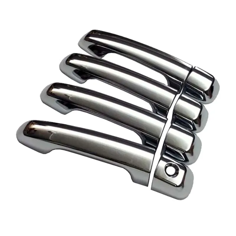 handle 16 шт. для Land Cruiser для Prado 150 LC150 FJ150 2010- хромированные покрытия для дверных ручек аксессуары наклейки для стайлинга автомобилей - Цвет: handle