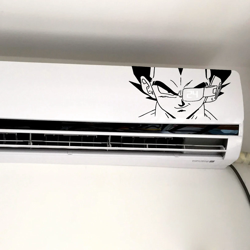 Дизайн Dragon Ball художественные виниловые наклейки, настенные наклейки, декор для детских комнат, кондиционер, декоративные наклейки, обои в японском стиле