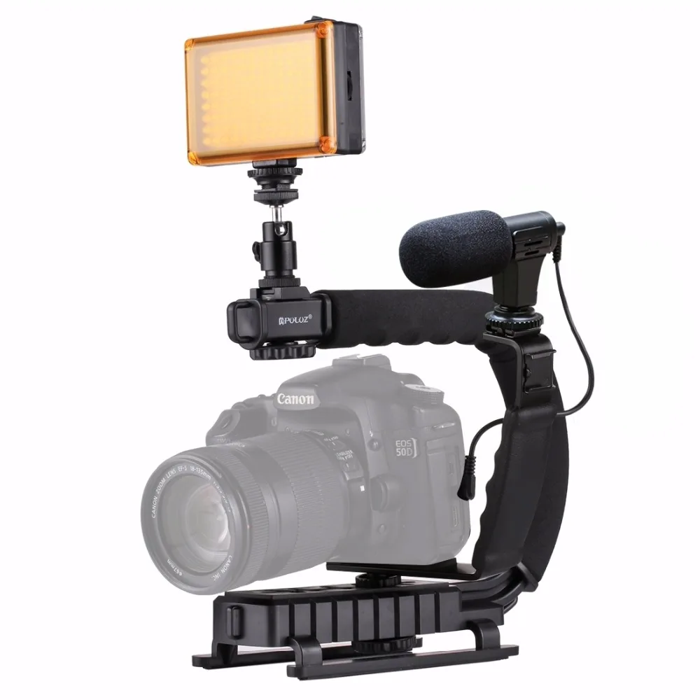 Стабилизатор PULUZ для камеры steadycam U Grip C образная рукоятка стабилизатор w/h штатив