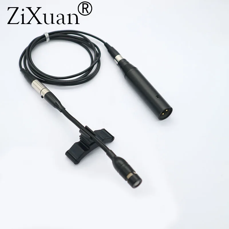 Про Виолончель музыкальный инструмент микрофон с XLR большой 3Pin Phantom адаптер